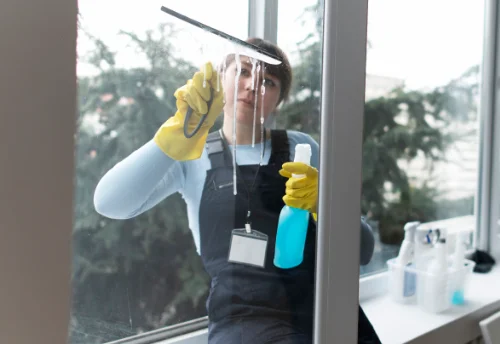 Nettoyage de vitres intérieures et extérieures à Chailles